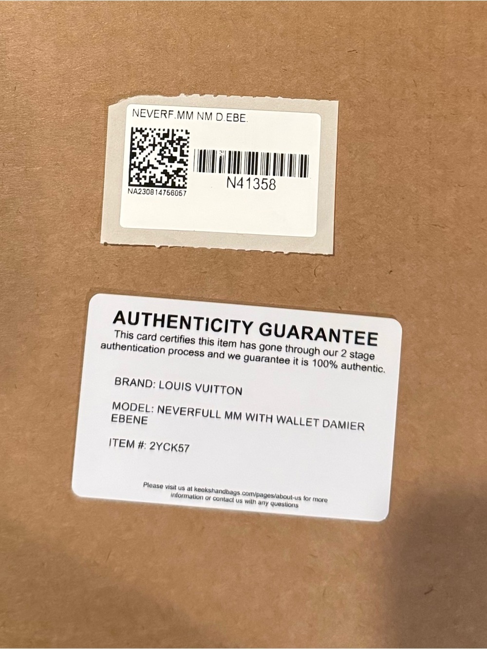 Louis Vuitton Neverfull MM Ebene - Picture 14 of 14